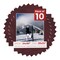 Dark Red Suede Mat Board for 24x30 Frames - Fits 20x24 Photos